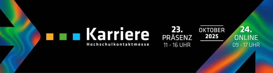 Banner Hochschulmesse Karriere